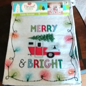 Brand New In Original Packaging Christmas Table Runner